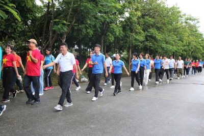 CÁN BỘ QUẢN LÝ, GIÁO VIÊN, NHÂN VIÊN TRƯỜNG THCS B HẢI HẬU HƯỞNG ỨNG CHƯƠNG TRÌNH “CÙNG VIỆT NAM TIẾN BƯỚC” NĂM 2026