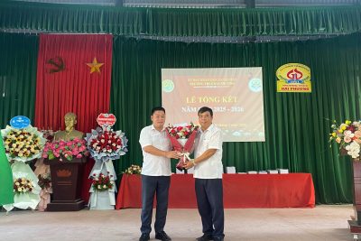 TRƯỜNG THCS HẢI PHƯƠNG LONG TRỌNG TỔ CHỨC LỄ TỔNG KẾT NĂM HỌC 2025–2026