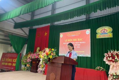 Trường THCS Hải Phương tổ chức Lễ đón thư Bác – Năm học 2025 – 2026